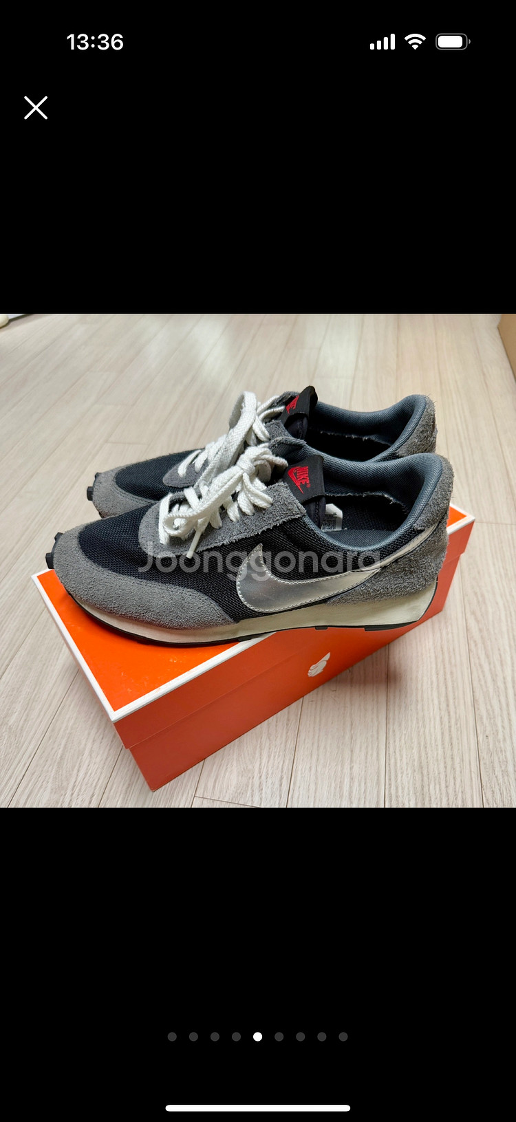 나이키 데이브레이크 sp 검은 정품 270--0