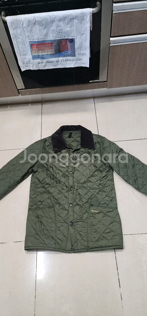 바버 barbour 퀼팅자켓 95--0