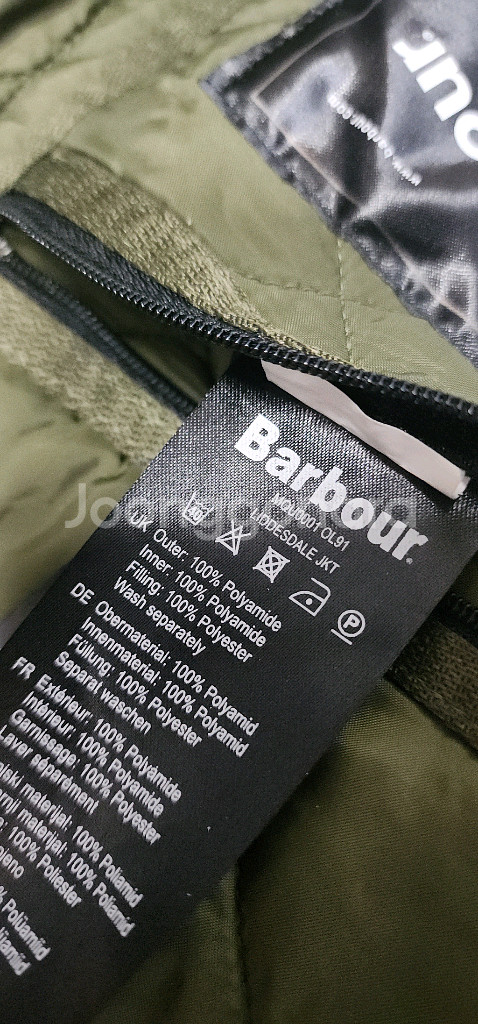 바버 barbour 퀼팅자켓 95--8