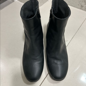 미소페 가죽 앵클 부츠