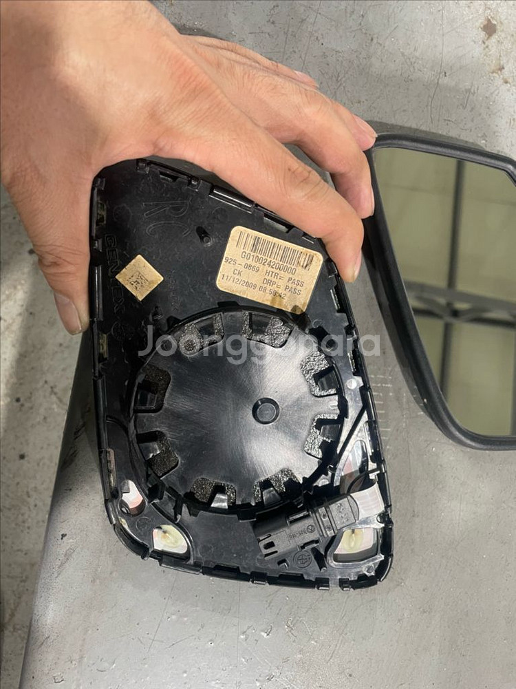 BMW F10 순정 사이드미러 거울--1