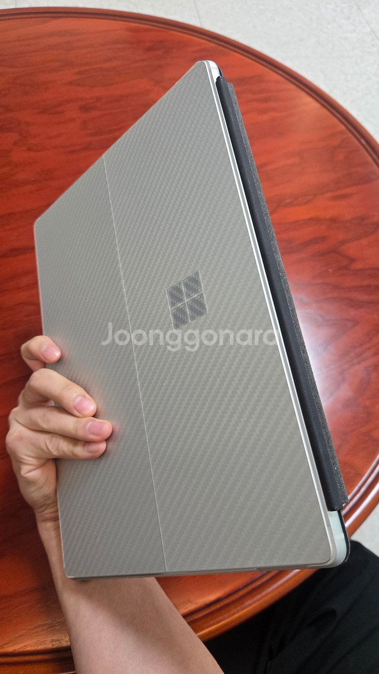 (거의새것)마이크로소프트 서피스 프로11 5G + 타입 커버 코파일럿키보드+펜슬 풀박세트--4