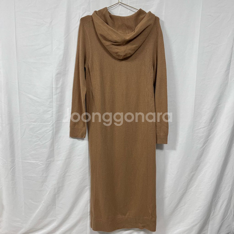 [한섬] 시스템 모 + 캐시미어 후드 니트 원피스--1