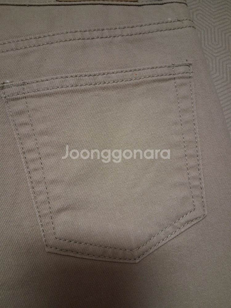 보웬 베이지 데님 진 M사이즈--4