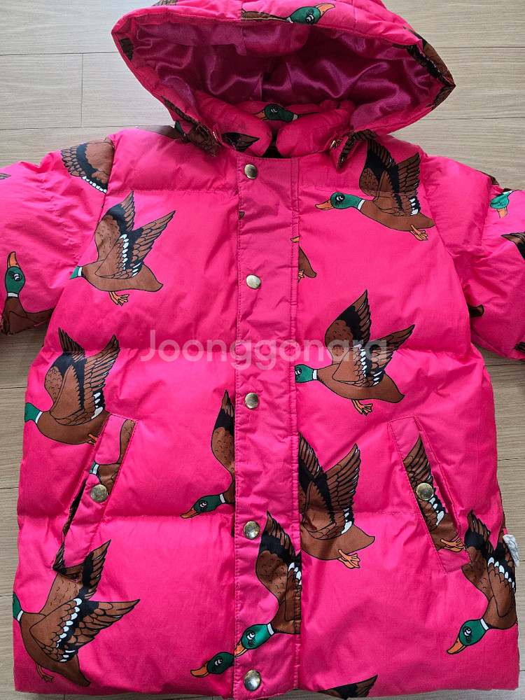 여아 미니로디니 패딩점퍼 140--1