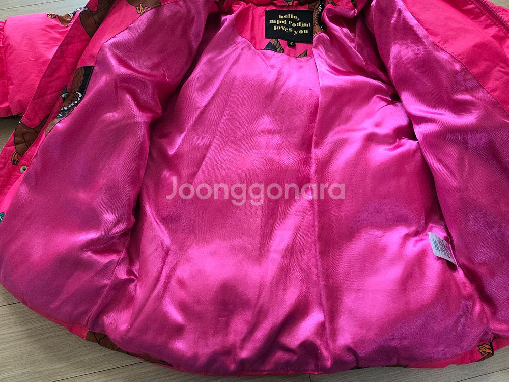 여아 미니로디니 패딩점퍼 140--4