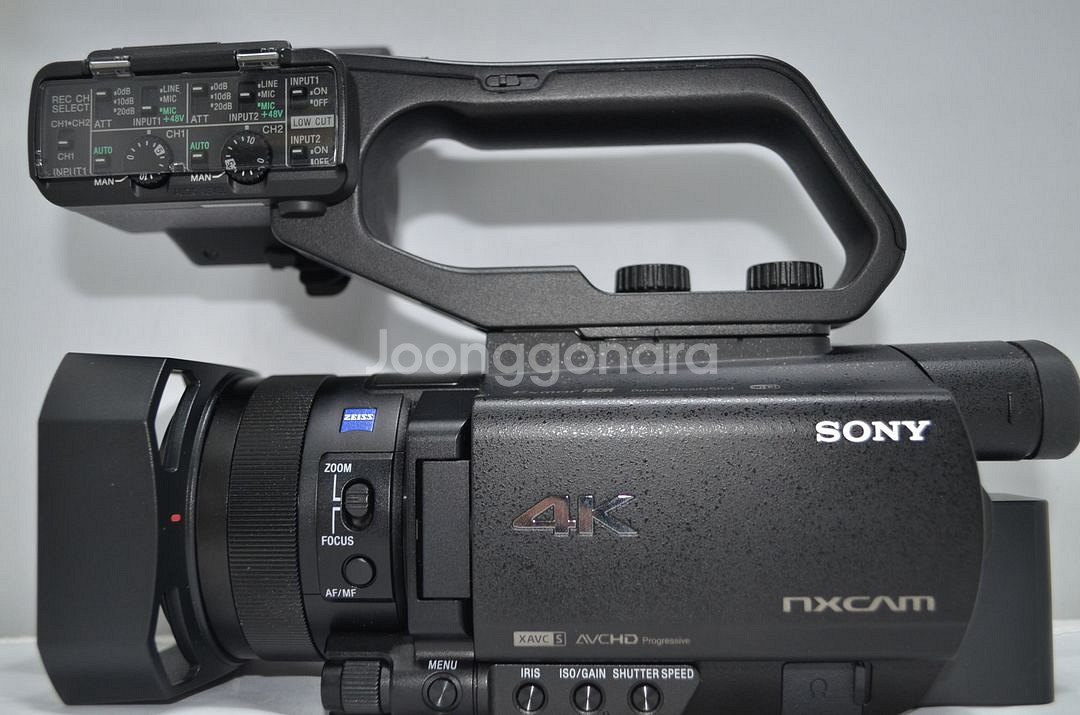 소니캠코더HXR-NX80팝니다--6