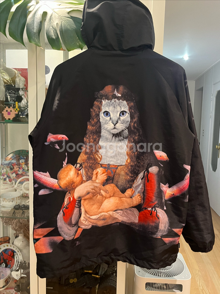 RIPNDIP 립앤딥 코치 자켓 고양이 M--0