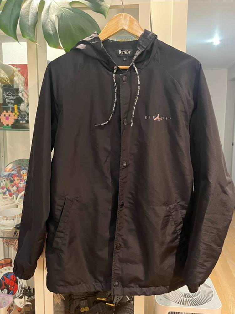 RIPNDIP 립앤딥 코치 자켓 고양이 M 이미지