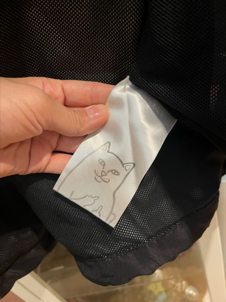 RIPNDIP 립앤딥 코치 자켓 고양이 M 이미지