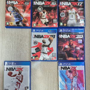 NBA2K 15 16 17 18 20 21 22