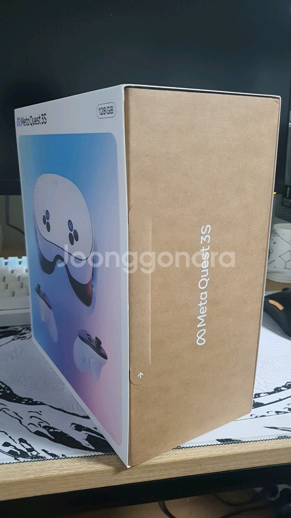 메타 퀘스트 3S VR 헤드셋 128GB 미개봉 새제품--2