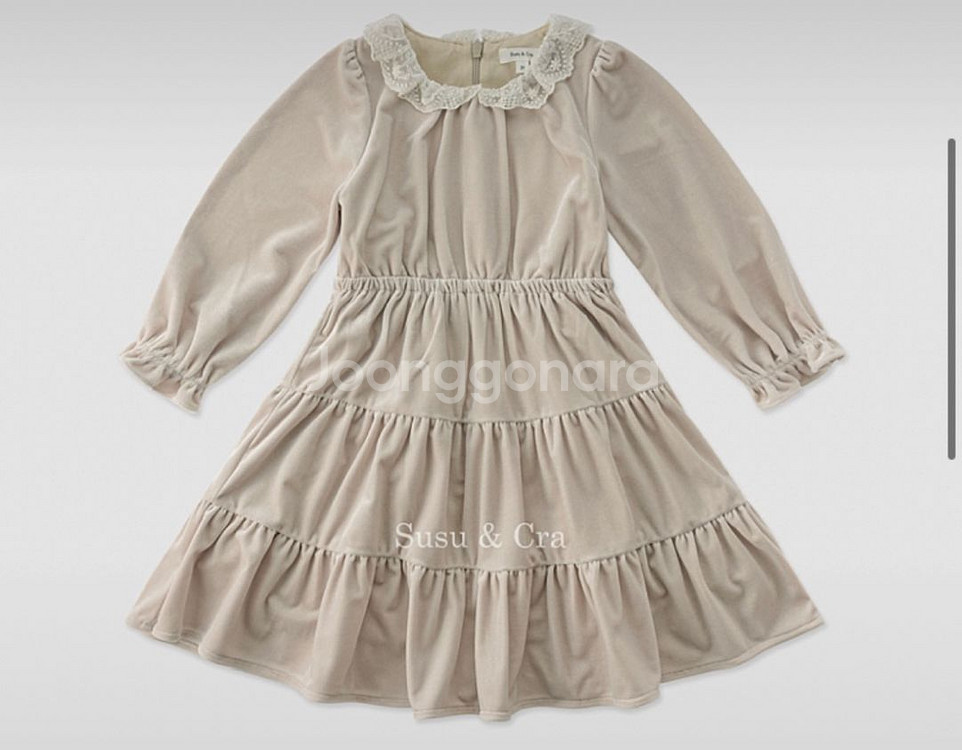 슈슈앤크라 퍼점퍼8y 원피스 리미떼두두 가디건 원피스l--4