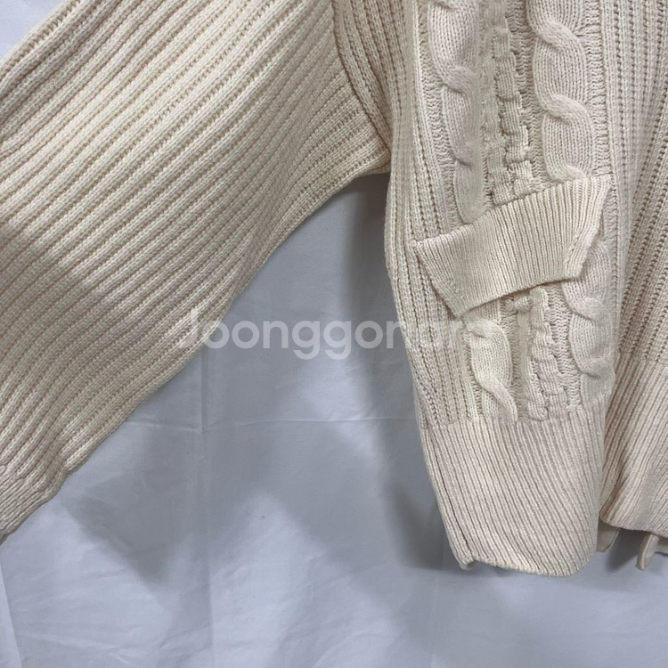 [한섬] 시스템 반집업 울 니트--3