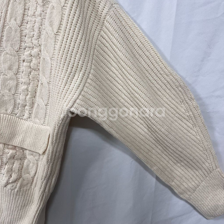 [한섬] 시스템 반집업 울 니트--4