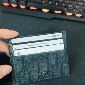 디올 오블리크 카드지갑 백화점판