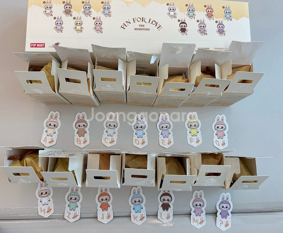 팝마트 라부부 미니 내마음속비밀번호--2