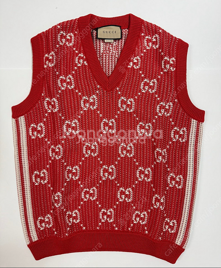 구찌 남성 니트 조끼 베스트 gg gucci--0
