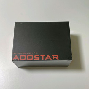 AOOSTAR G-FLIP370 미니PC 미개봉 AI9 HX370 5인치스크린