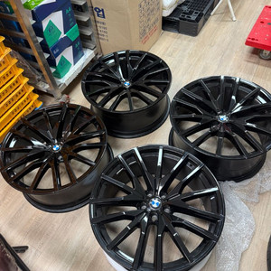 BMW x5,x6 742m 제트블랙휠 팝니다