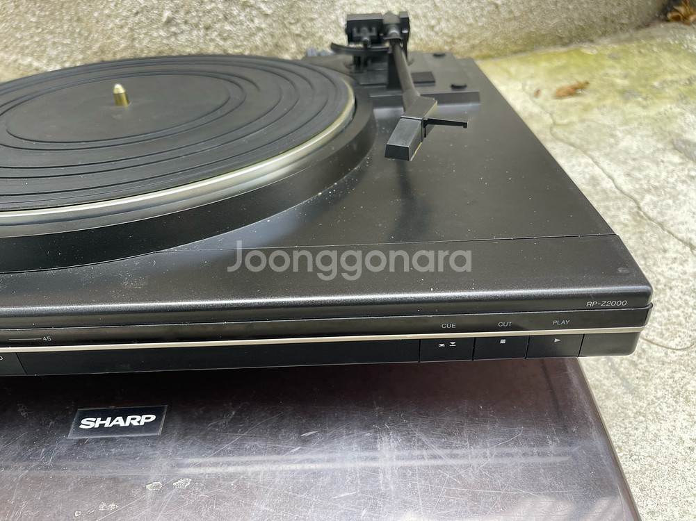 금성,샤프 턴테이블 고장품--5