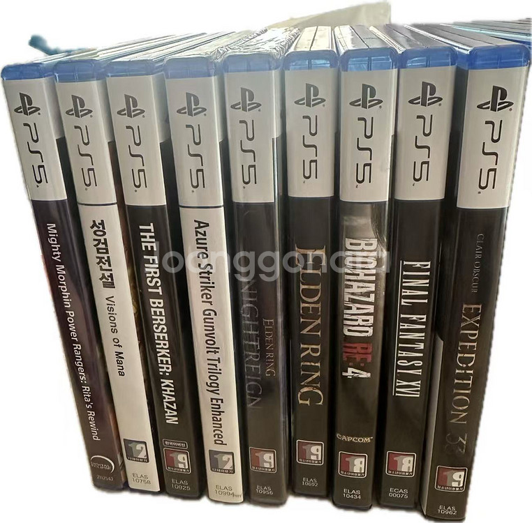 PS5 게임 타이틀 일괄판매--0