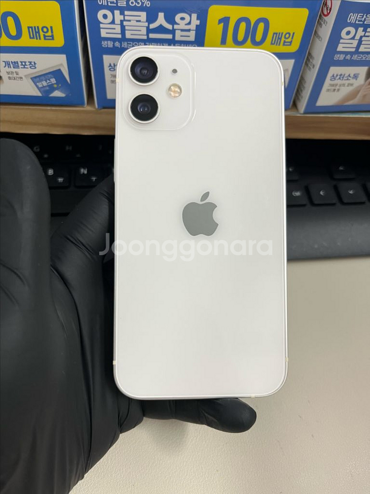아이폰12미니 256G 화이트 S급!--1