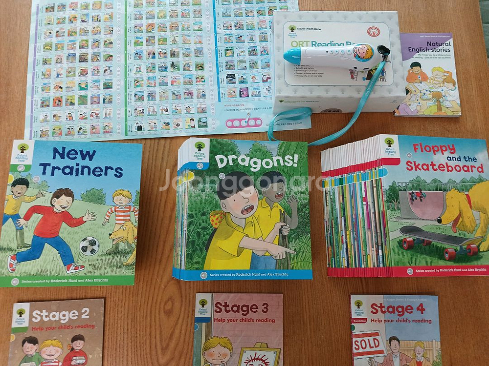 정품 사운드북ㅈ오알티2~4단계와 오알티펜(ort2~4)--0