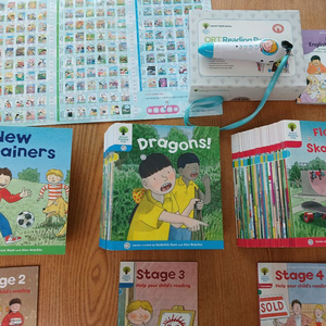 정품 사운드북ㅈ오알티2~4단계와 오알티펜(ort2~4)