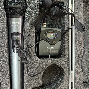 에펠 FC-9001 UHF 무선 마이크세트