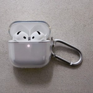 에어팟 4세대 노캔(ANC) + 엘라고 정품 케이스 S급 상태