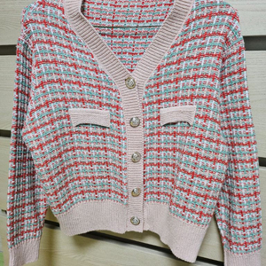 여성 니트 스웨터 가디건