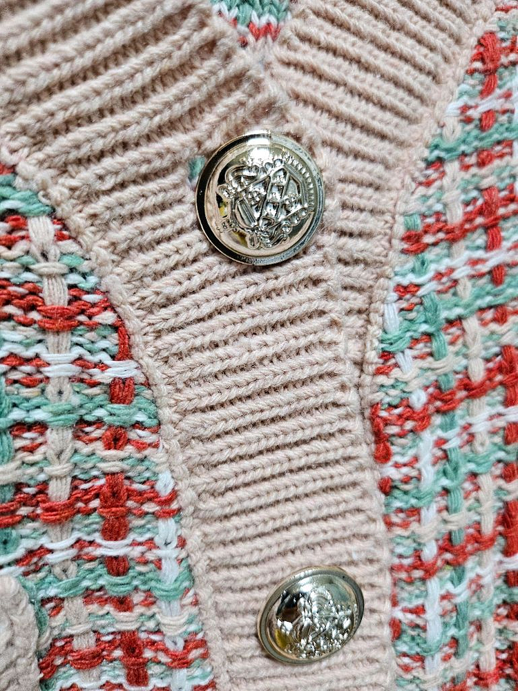 여성 니트 스웨터 가디건--2