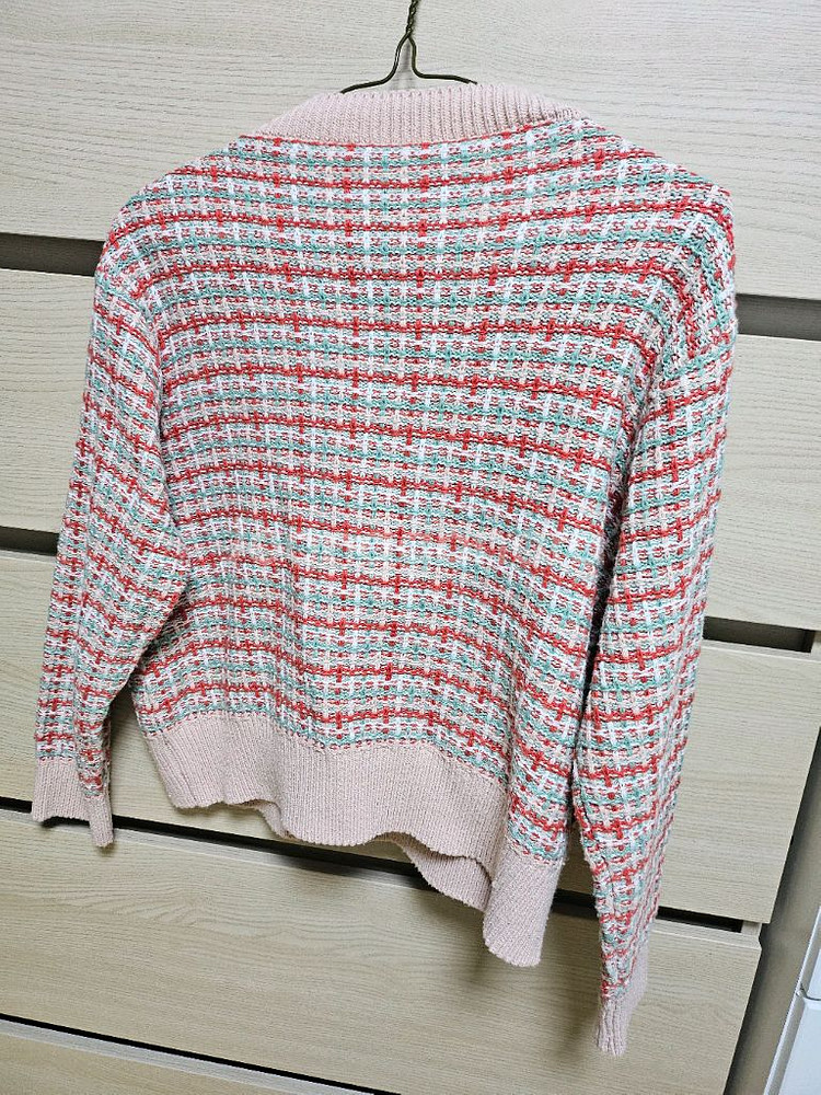 여성 니트 스웨터 가디건--1