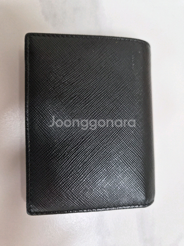 프라다 사피아노 레더 반지갑--1