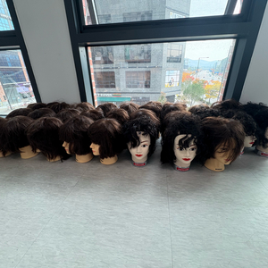 남성용 가발 세트