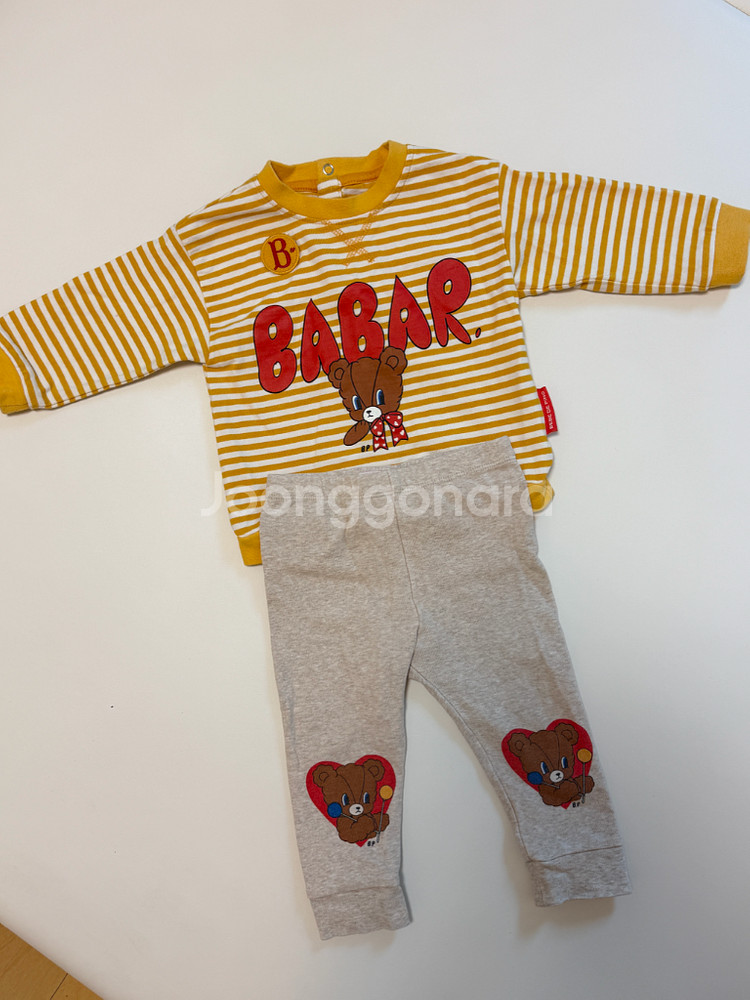 베베드피노 티셔츠+레깅스 세트85--0