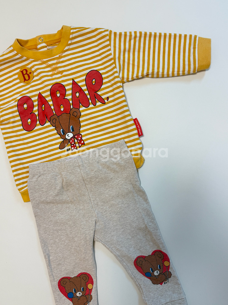 베베드피노 티셔츠+레깅스 세트85--2