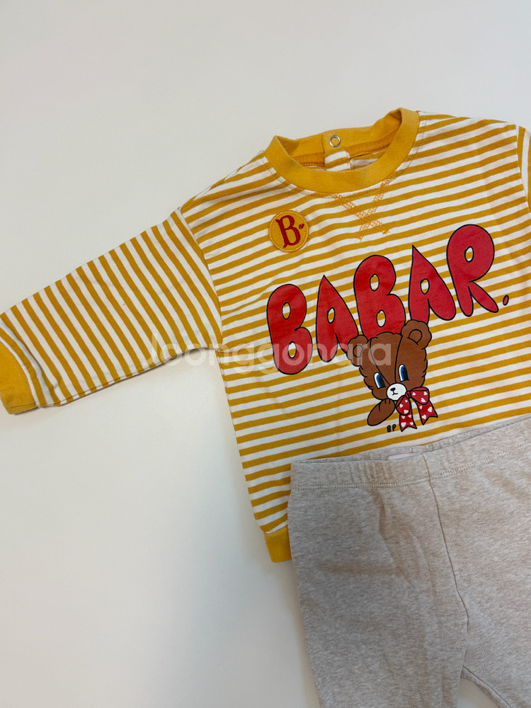 베베드피노 티셔츠+레깅스 세트85--1