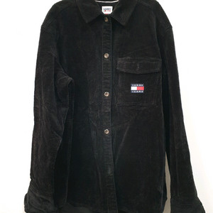 타미진스 검정색 골덴 남방 자켓 오버핏 S사이즈