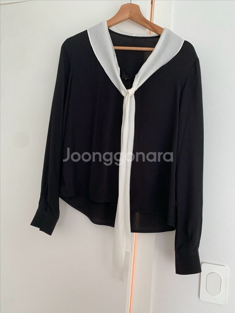 마인 타이 블라우스--1