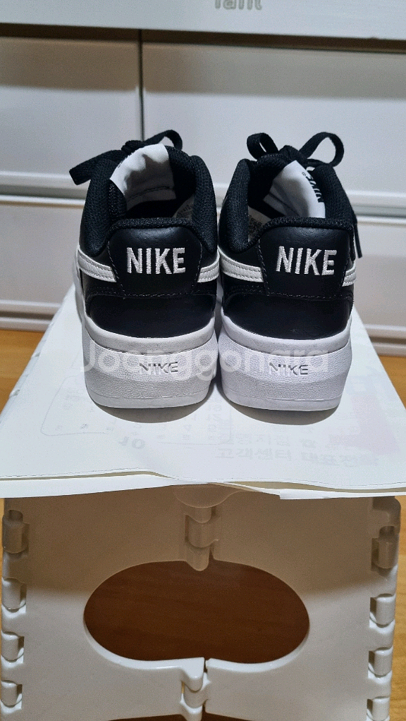 나이키 에어포스1 로우 블랙 220--2