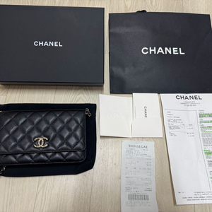 샤넬 캐비어 레더 체인백