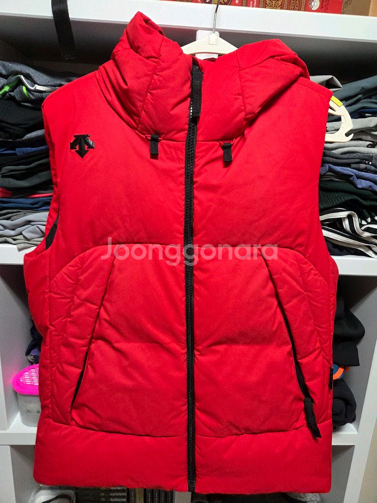 데상트 스키트래블 볼텍다운베스트100--0