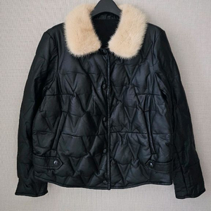 (정품) 올리비아로렌 밍크퍼 구스다운 자켓