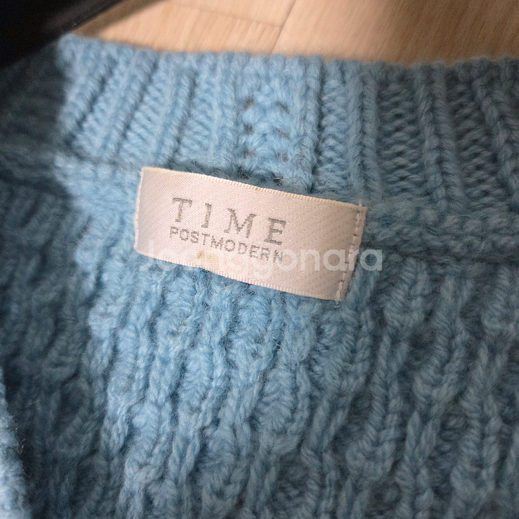 타임 크롭 니트 가디건 랑방 마인 더캐시미어 시스템--5