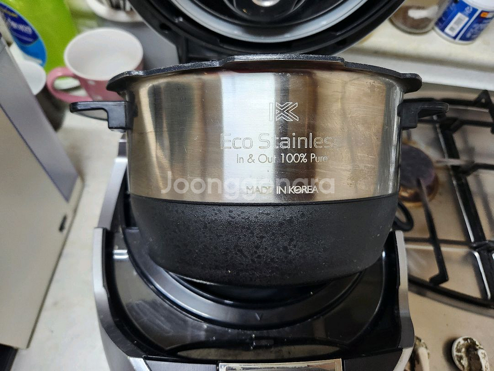 쿠쿠 6인용 IH 프리미엄 에코 풀스텐커버,내솥 말하는 밥솥 판매합니다--7