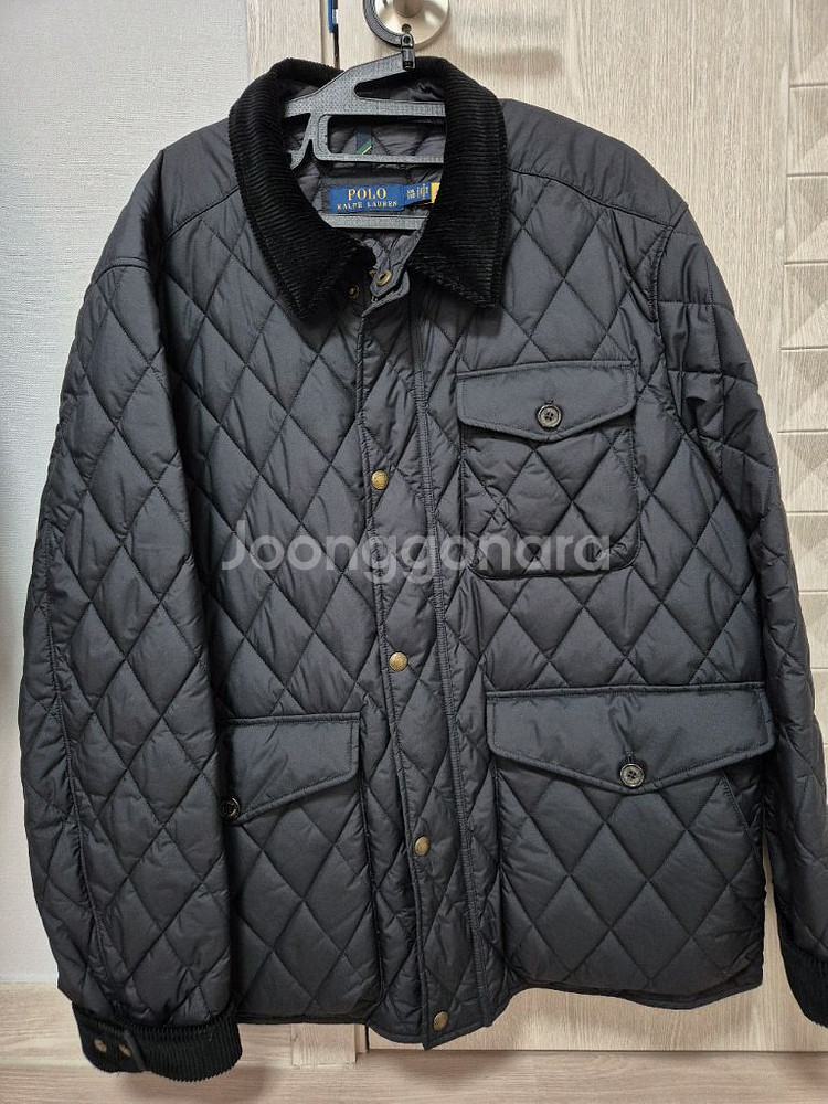 폴로 랄프로렌 발수 퀼트 퀼팅자켓 블랙 XXL--0