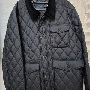 폴로 랄프로렌 발수 퀼트 퀼팅자켓 블랙 XXL