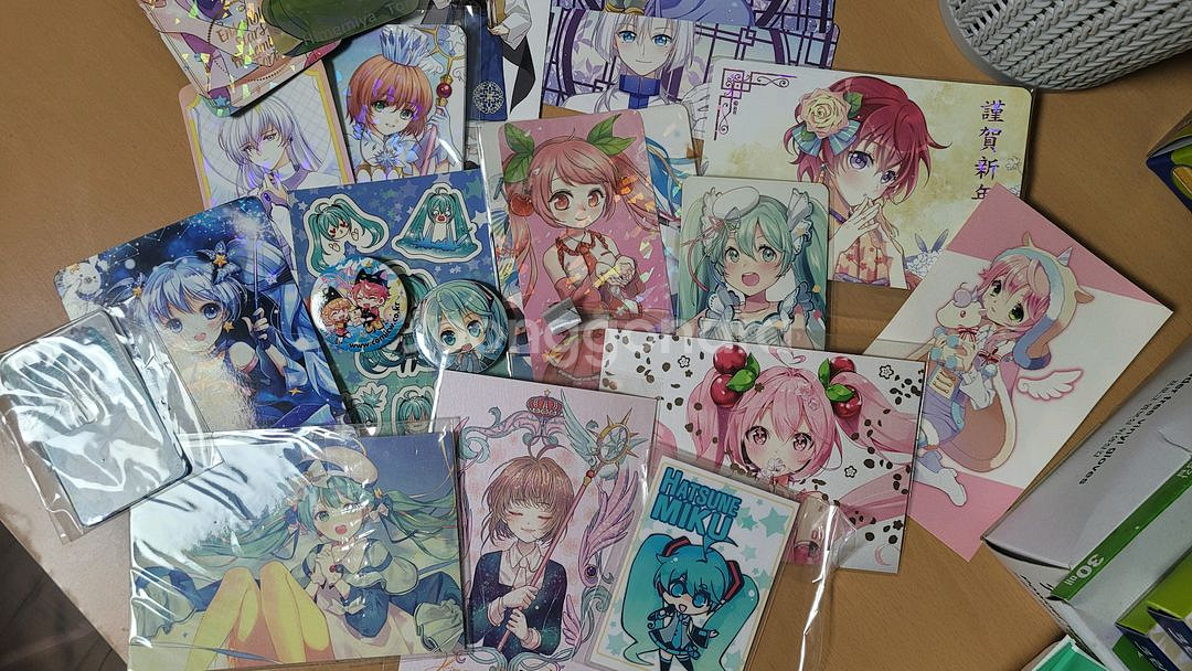 서코(하츠네미쿠,앙스타,카드캡터체리,이누야샤) 굿즈 일괄 양도--0